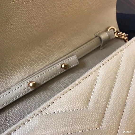 CHAIN MATELASSÉ YSL WALLET CASSANDRE 0809